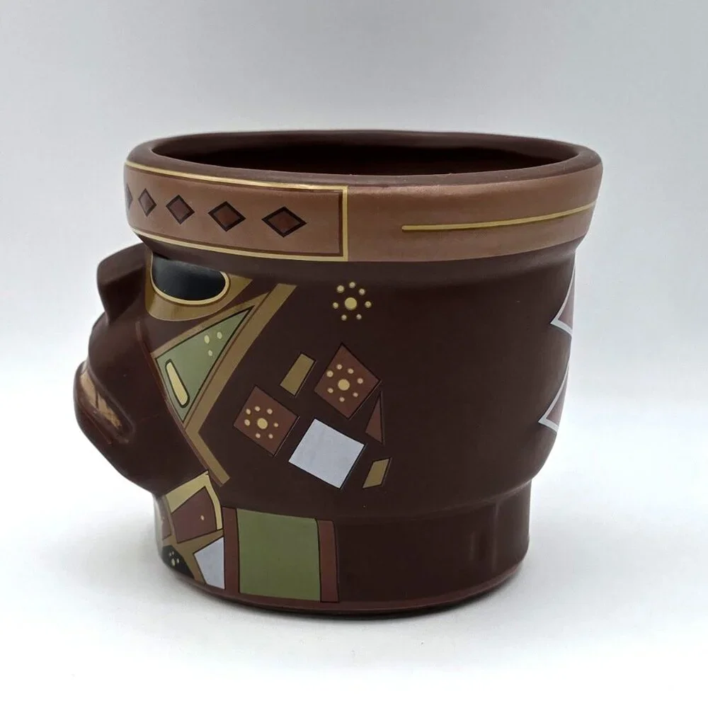 Disney Indiana Jones Jock Lindseys Hanger Bar Cool Headed Monkey Ceramic Mug
